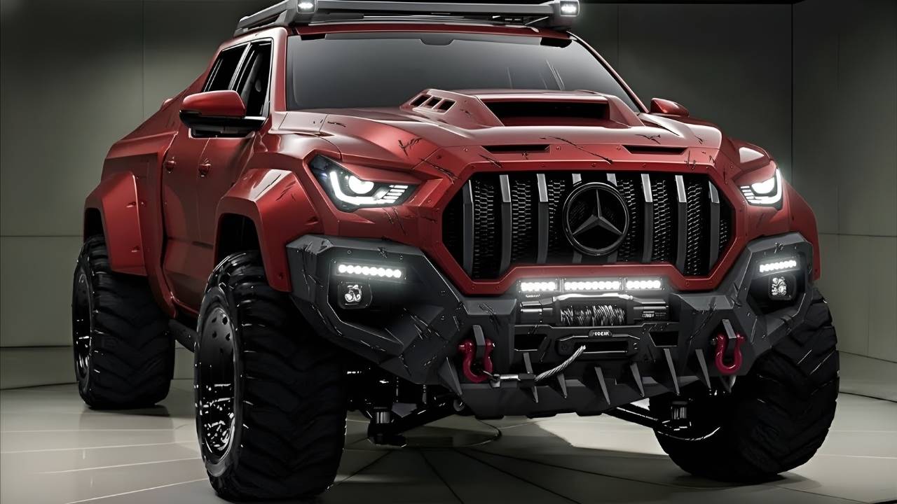 2027梅赛德斯-AMG X-Class皮卡｜豪华性能与硬派越野新境界