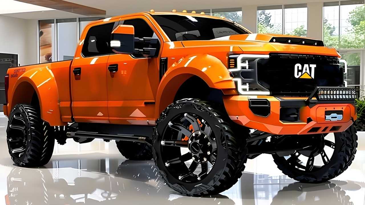 2026卡特彼勒皮卡|硬派力量与全地形驾驭新标杆