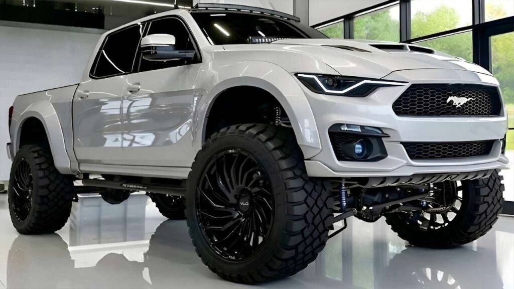 2026福特Mustang Boss皮卡｜美式肌肉与硬派力量新演绎