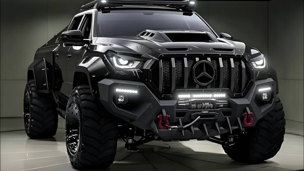 2027梅赛德斯-AMG X-Class皮卡｜豪华性能与越野新境界