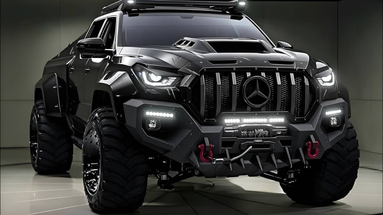 2027梅赛德斯-AMG X-Class皮卡｜豪华性能与越野新境界