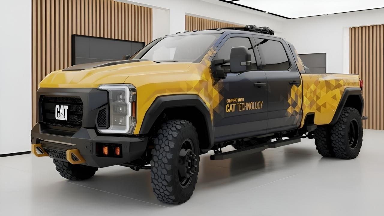 2027卡特彼勒皮卡｜硬核力量与工程级耐久